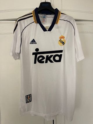 Camiseta Vintage Real Madrid Adidas Guti