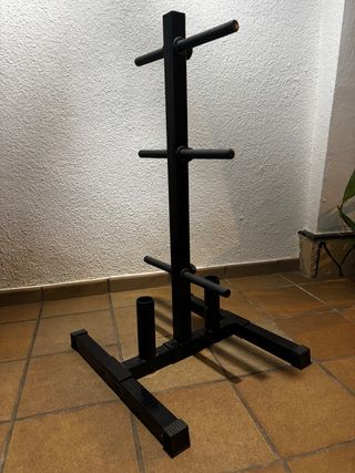Soporte para discos de pesas
