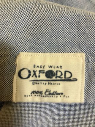 Camisa azul talla 3XL