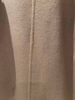 Abrigo lana Mango rosa nuevo