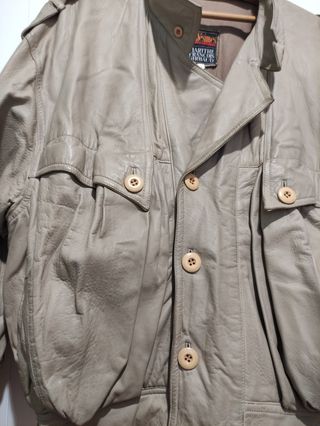 Cazadora Piel Marithé François Girbaud Talla L