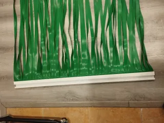 Cortina in PVC Verde 180x86