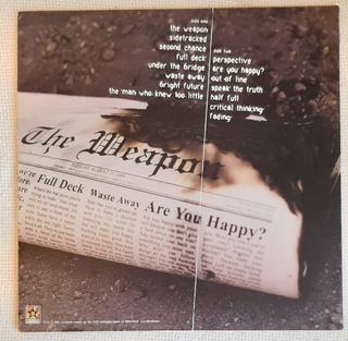 WHERE FEAR AND WEAPONS MEET "The Weapon" LP