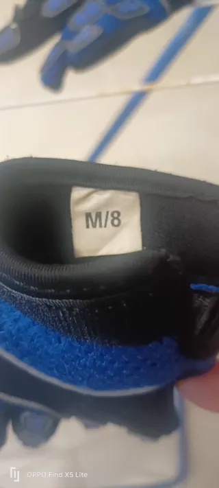 Traje de moto para niño Nitro Racing y guantes