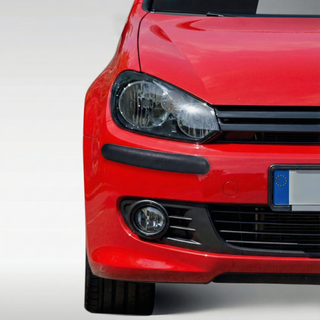 Kit Protectores Parachoques Coche Adhesivo Goma