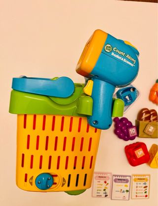 Cesta y Escáner VTech Count-Along Inglés