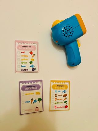 Cesta y Escáner VTech Count-Along Inglés