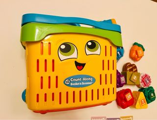 Cesta y Escáner VTech Count-Along Inglés
