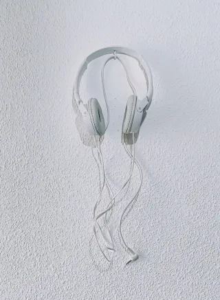 Auriculares Sony cable Blancos