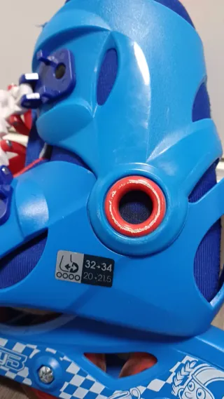 Patines en línea para niños y bolsa