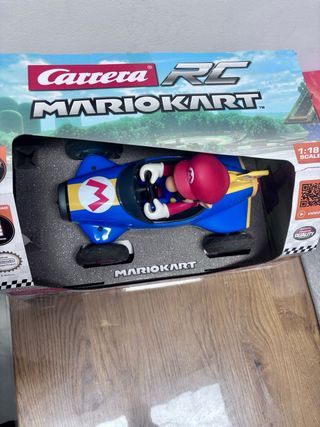 Coche teledirigido Mario Kart Mach 8 radiocontrol