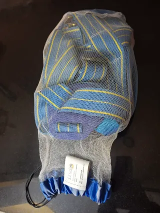 Kit de arnés anticaídas y casco de protección