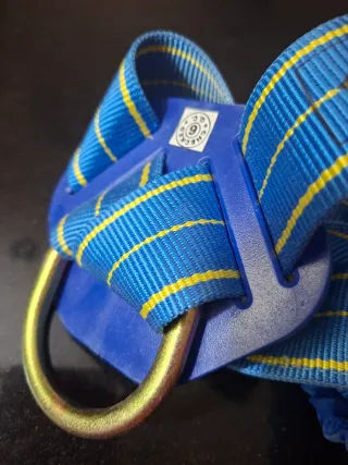 Kit de arnés anticaídas y casco de protección