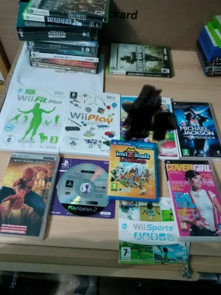Lote Videojuegos PS2, Wii, PSP, PS Vita