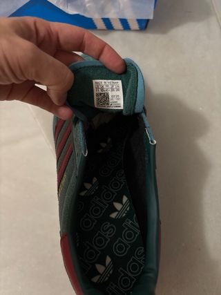 Adidas Spezial Hacco Talla 45 Verde/Rojo