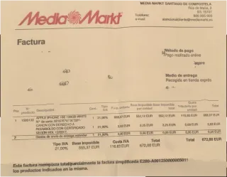 iPhone 16e 128GB Blanco Precintado