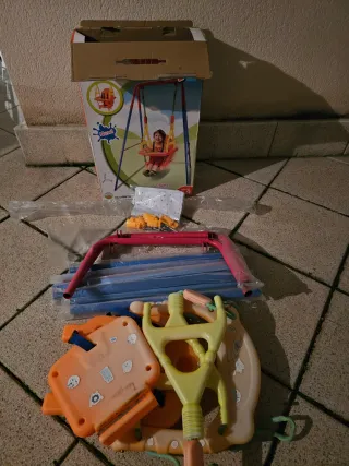 Columpio infantil para exterior