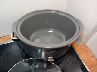 Olla Cocción Lenta Tower Gris/Oro