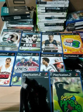 Lote Videojuegos PS2, PS3, Xbox 360