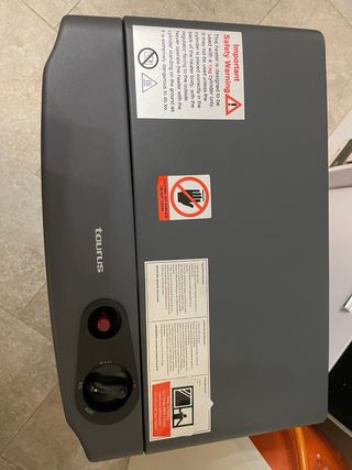 Estufa a gas taurus llama azul