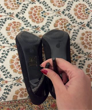 Tacones JANEWAY Negros Talla 39