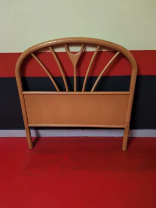 Cabecero de cama de madera 90