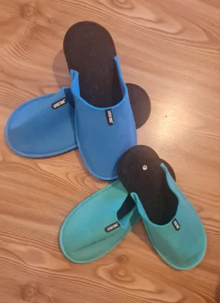 Set ciabatte ospiti in feltro