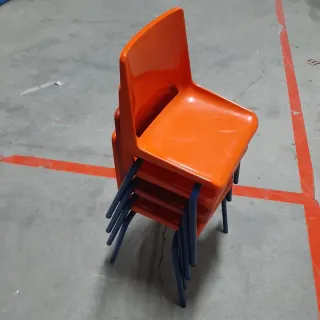 Lote 4 Sillas Niños Años 70