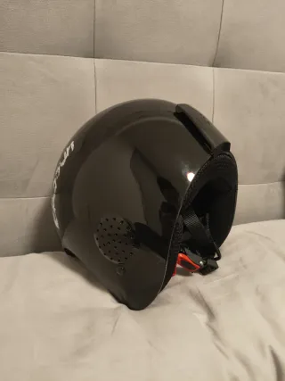 Casco de esquí negro talla XS