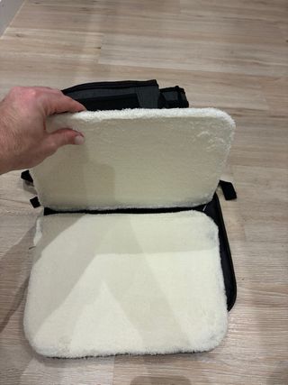 Bolsa transportín mascotas dos pisos