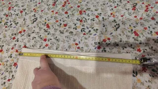 Falda plisada blanca brillante talla M