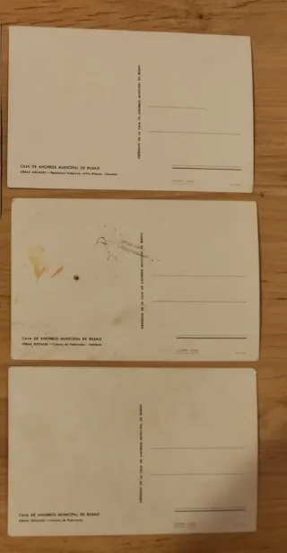 Postales Caja Ahorros Municipal Bilbao
