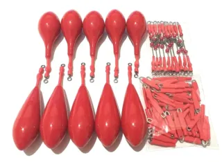 10 Plomos de Pesca Surfcasting, Grapas, Urfes.