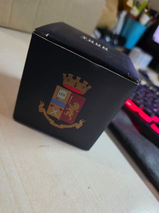 Addobbo polizia di stato 2025. Poliziotto in motos