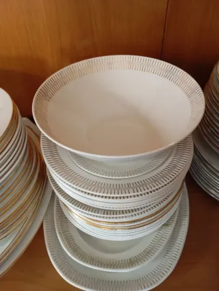 Restaurante Vintage Porcelana y Vidrio