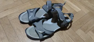 Chanclas Quechua Hombre Beige/Gris