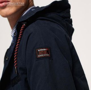 Parka Superdry Rookie Aviator Azul