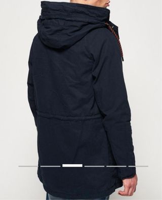 Parka Superdry Rookie Aviator Azul