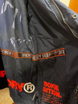 Parka Superdry Rookie Aviator Azul