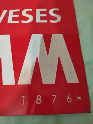 Chapa Metálica Cerveza Damm Barcelona 1876