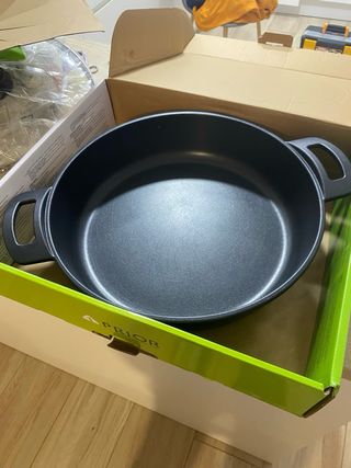 Olla BRA Prior 36cm con tapa cristal