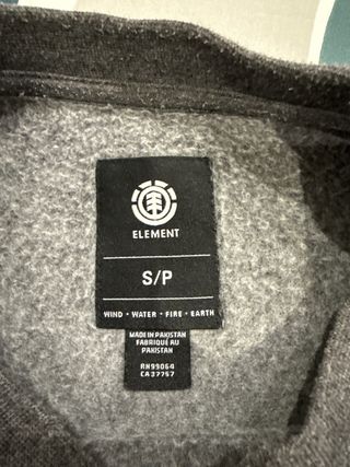 Sudadera Element Gris