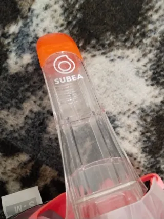 Máscara Snorkel Piscina Rosa