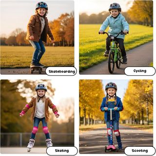 NUEVO! Casco Infantil Diseño Marino