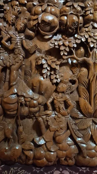 ANTIGUO PANEL BALINÉS GRANDE