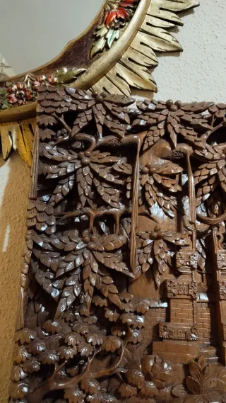 ANTIGUO PANEL BALINÉS GRANDE