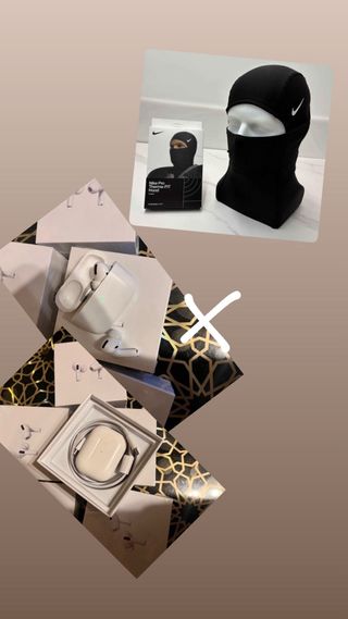 Pack Auriculares y Pasamontañas Nike