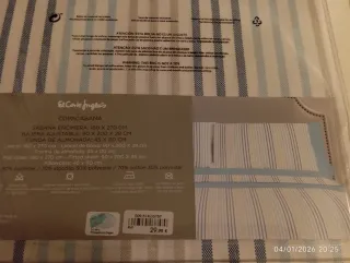 Juego Sábanas 90cm El Corte Inglés
