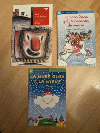 Lote de 3 libros para primeros lectores
