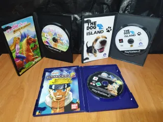 PLAYSTATION 2 SLIM SCPH-75004 NEGRA + 29 JUEGOS